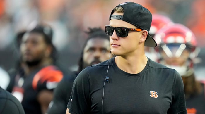 Cincinnati Bengals QB Joe Burrow says he’s “ready to go” for Week 1.